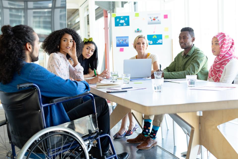 Photo showing diversity in the workplace